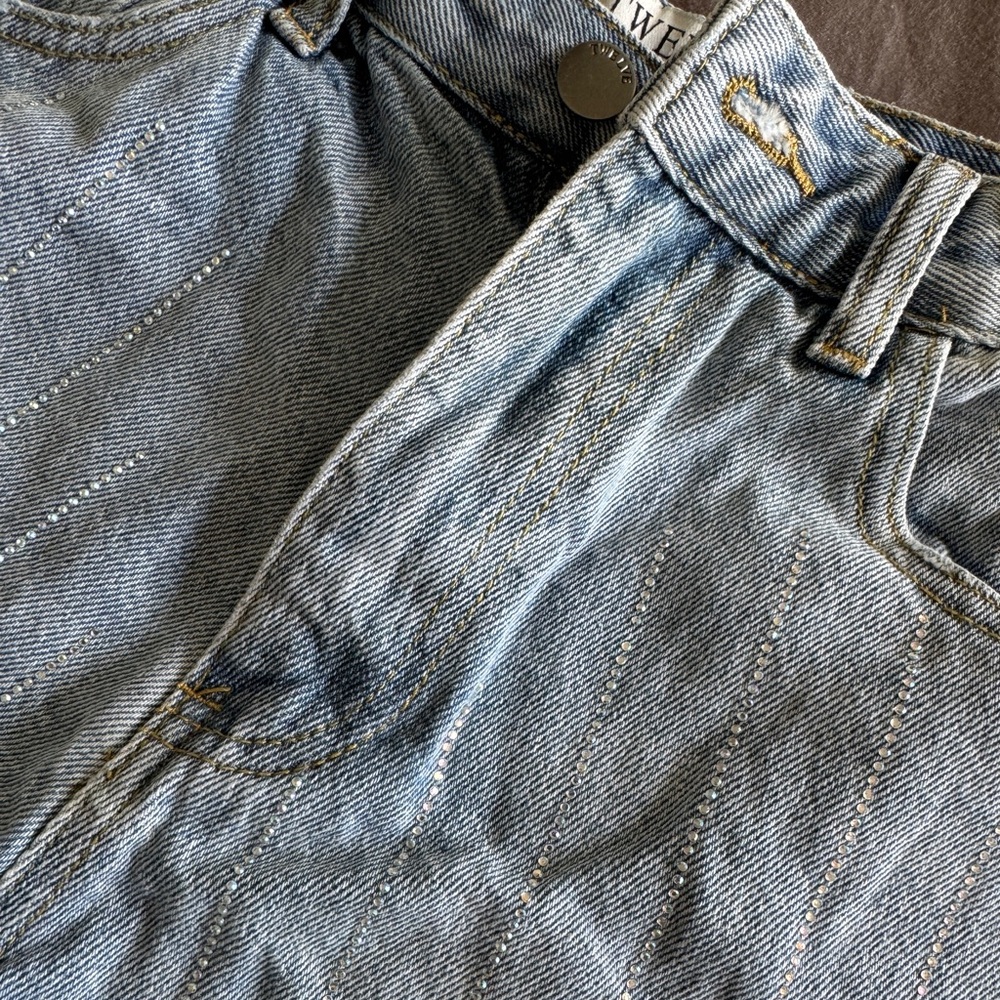 Denim Mini Shorts